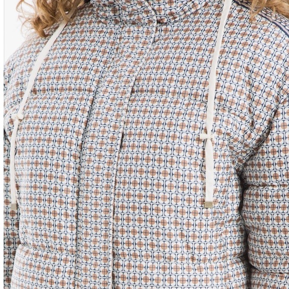 Max Studio Multicolor Patterned Puffer Jacket - Picture 2 of 4